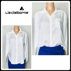 New Liz Claiborne white button up.